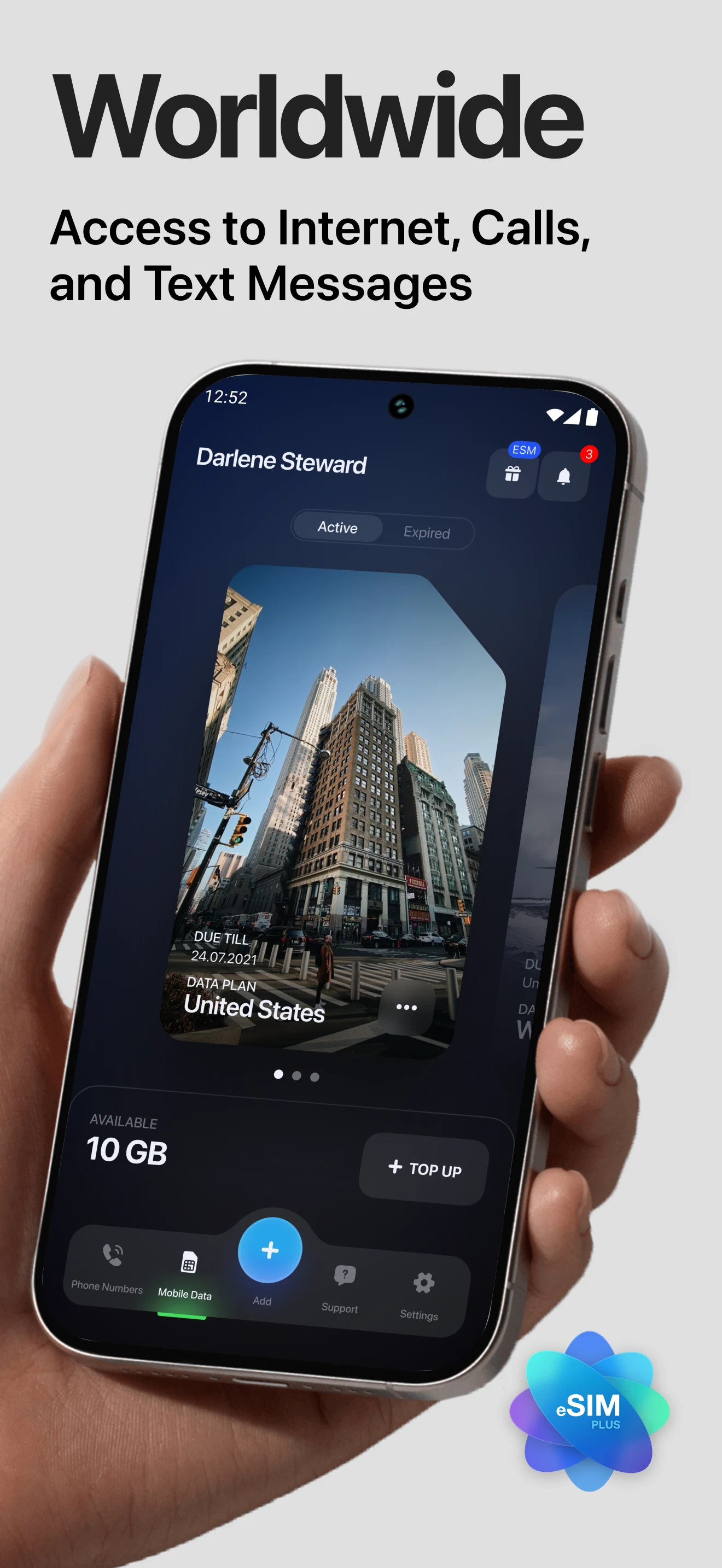eSIM Plus: eSIM for Travel screenshot